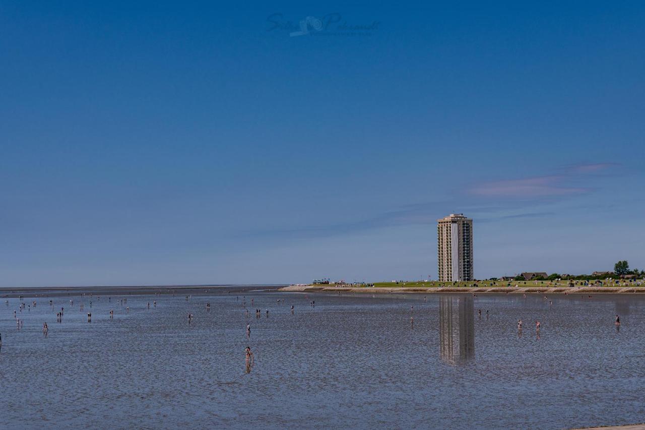 Ferienwohnung Watt Un Leev In Direkter Strand & Citynaehe Von Buesum Büsum Exterior foto