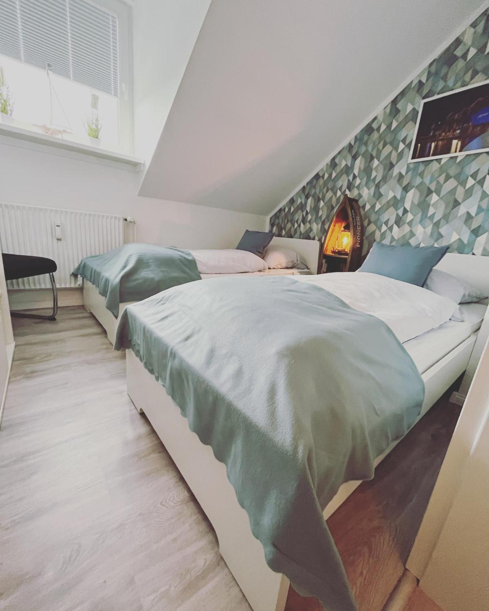 Ferienwohnung Watt Un Leev In Direkter Strand & Citynaehe Von Buesum Büsum Exterior foto